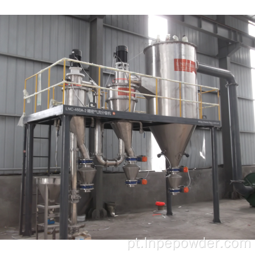 Classificador de ar em pó de diamante